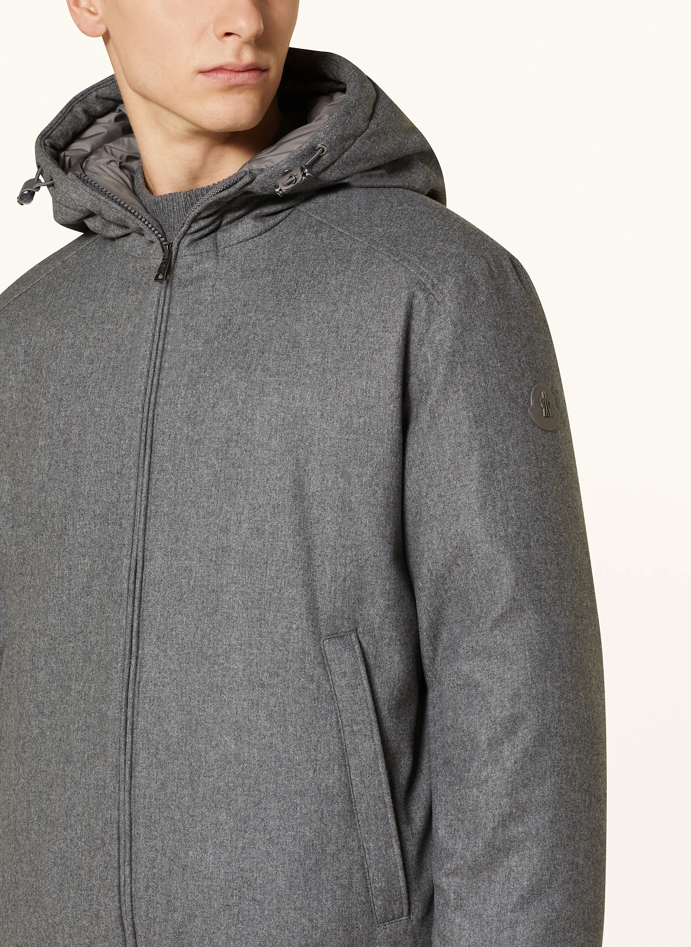 MONCLER Daunenjacke TORRANI mit Cashmere