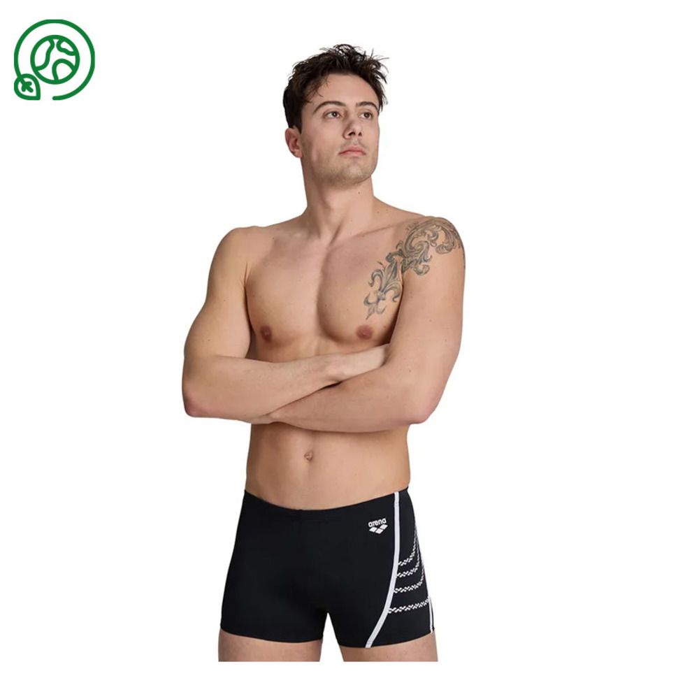 Arena LOSANGE V - Boxer de bain Homme black/white