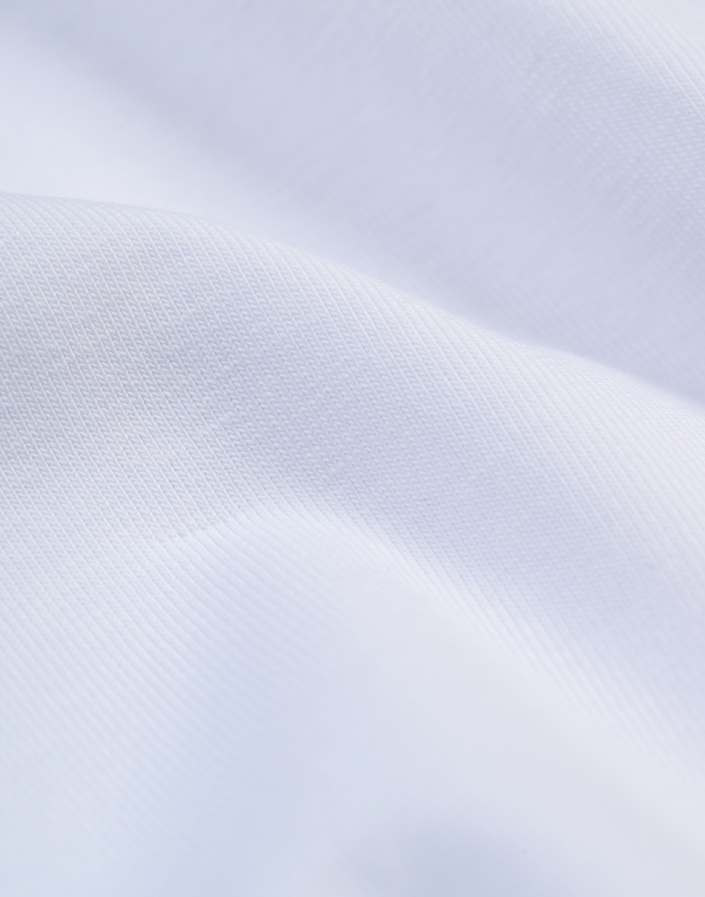 T-shirt met v-hals voor heren in Wit