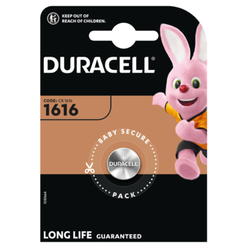 Duracell Batterij CR1616 Lithium knoopcelbatterij