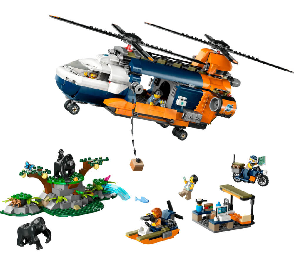 LEGO® City 60437 Dschungelforscher-Hubschrauber