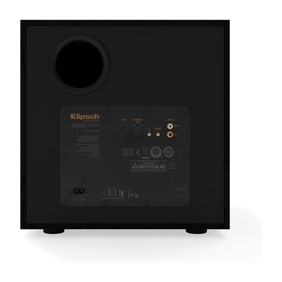Klipsch Subwoofer R-101SW - Noir