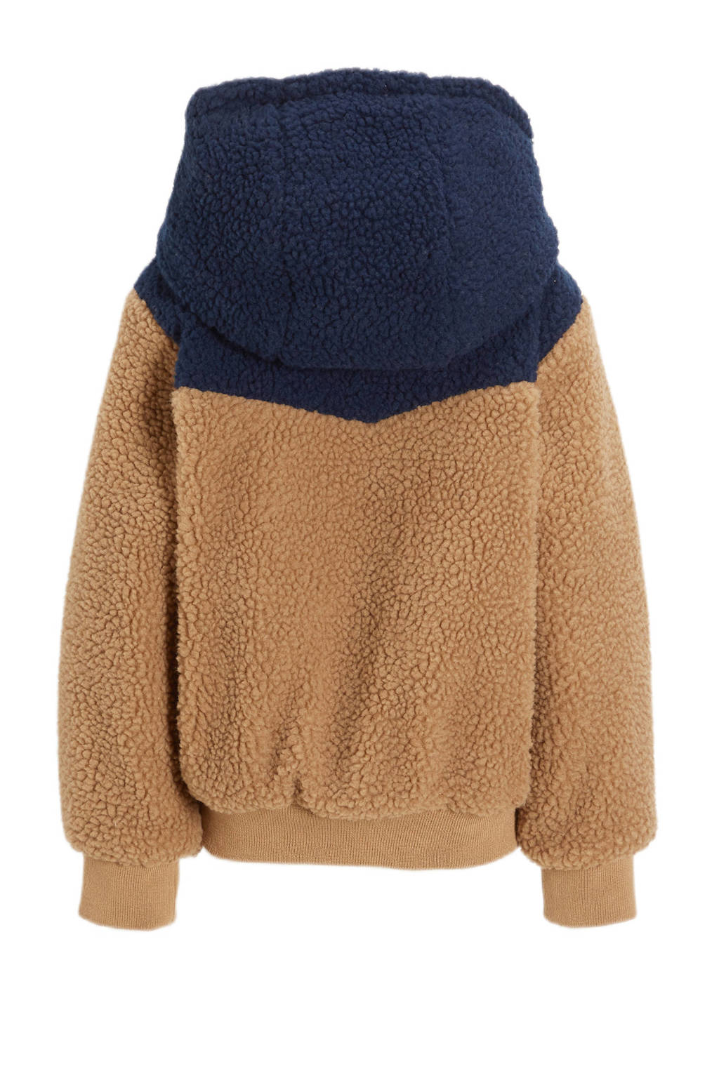 Orange Stars reversible winterjas Nanet bruin/blauw