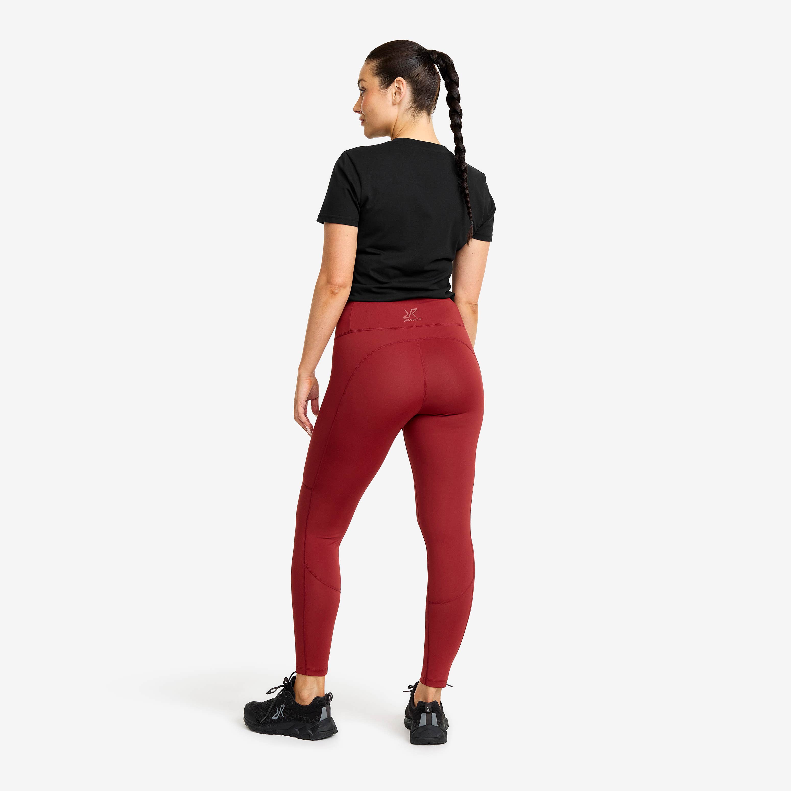 Energy Highwaist Tights Dame Pomegranate