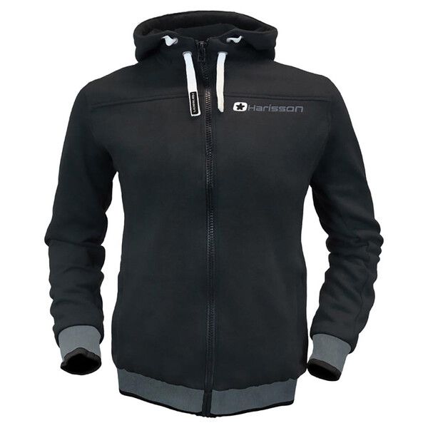 Harisson - Sweat zippé à capuche femme Stingray Lady Noir / Gris