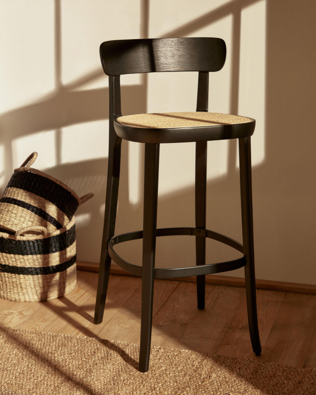 Kave Home Romane barkruk 76 naturel
