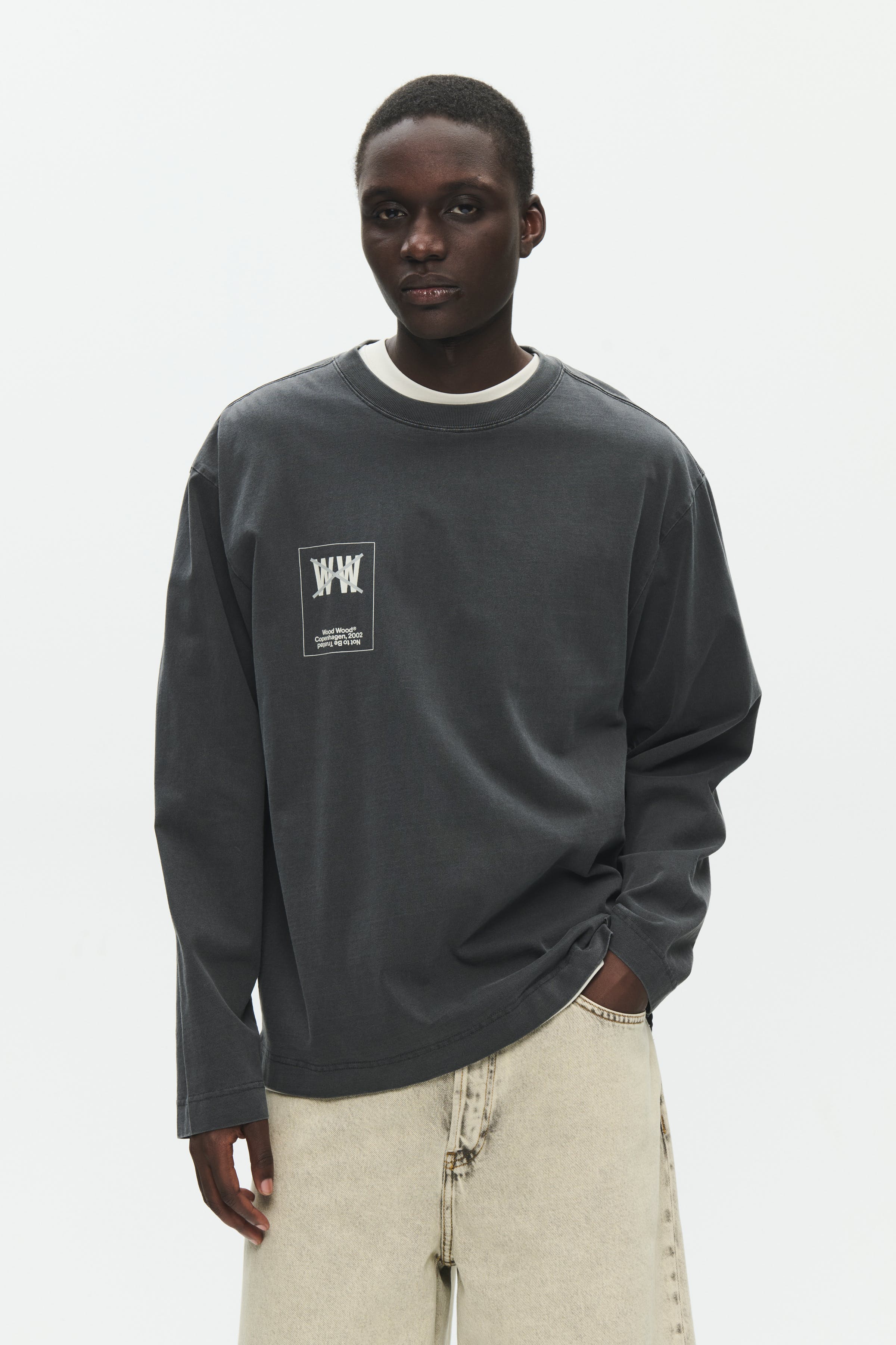WOOD WOOD MEN WWRyan taxi T-shirt