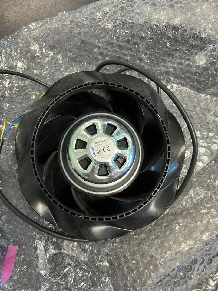 [OUTLET] - Ventilator R3G190-RC05-22-Steel/2RS, Ø190 mm, 85W til Dantherm HCV300.