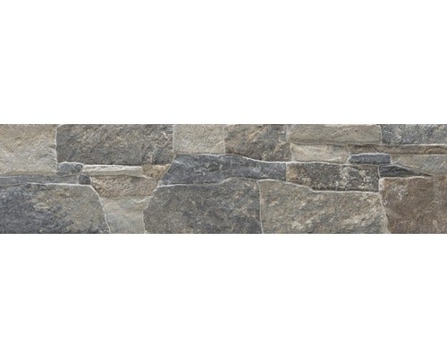 Porseleinen steengoed bekledingspaneel Safari multicolor 15x61 cm