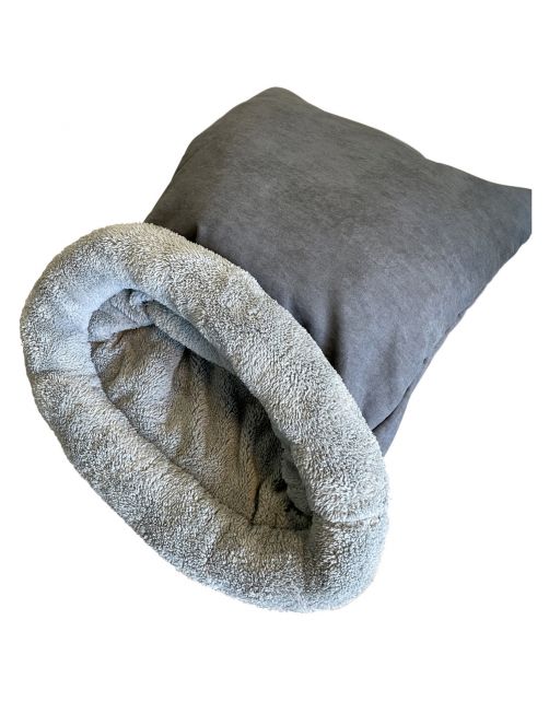 Adori Slaapzak Cozy - Hondenbed - 65x50x35 cm Grijs