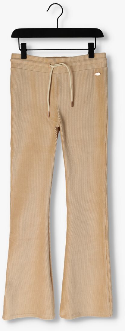 NOBELL camel nobell flared broek sady b tiny velvet flared pants