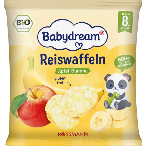Bio Reiswaffeln Apfel-Banane