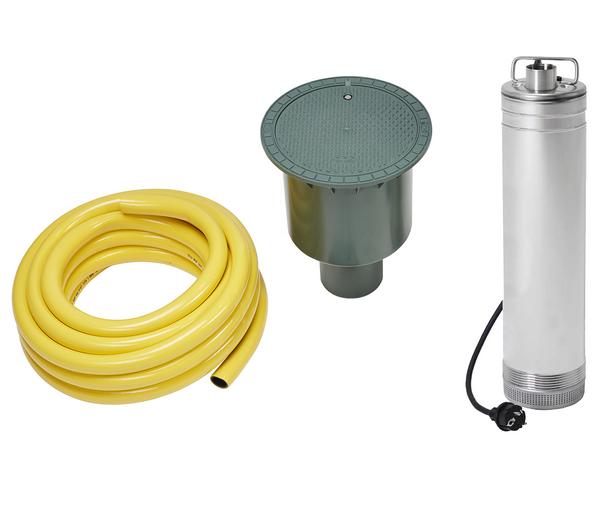 4Rain Flachtank-Paket Flat M Garten-Comfort