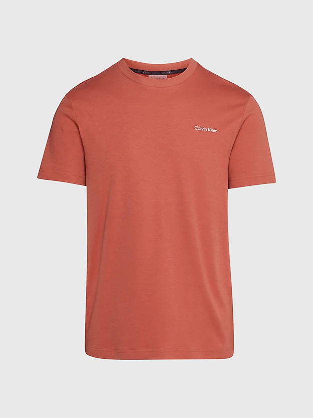 Camiseta de mistura de algodão