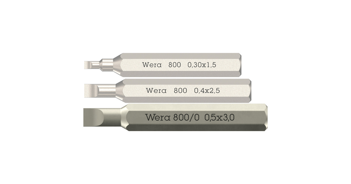 WeraTool-Check Modular Micro 1, 21‑delig bitset  (Zwart/groen)