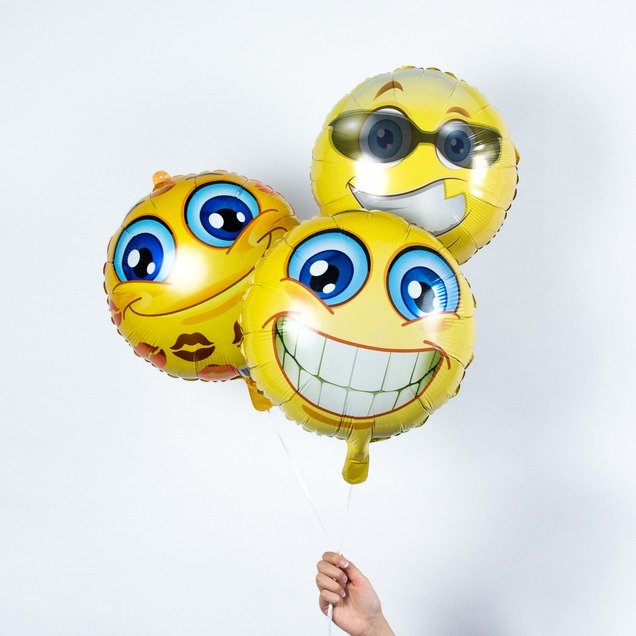 Ballonnen tros | Smiley