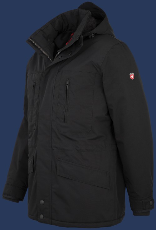 Golfjacke-Winter StroBoAirTec, Schwarz