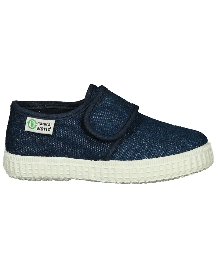 Klett-Schuhe LISO in dark denim