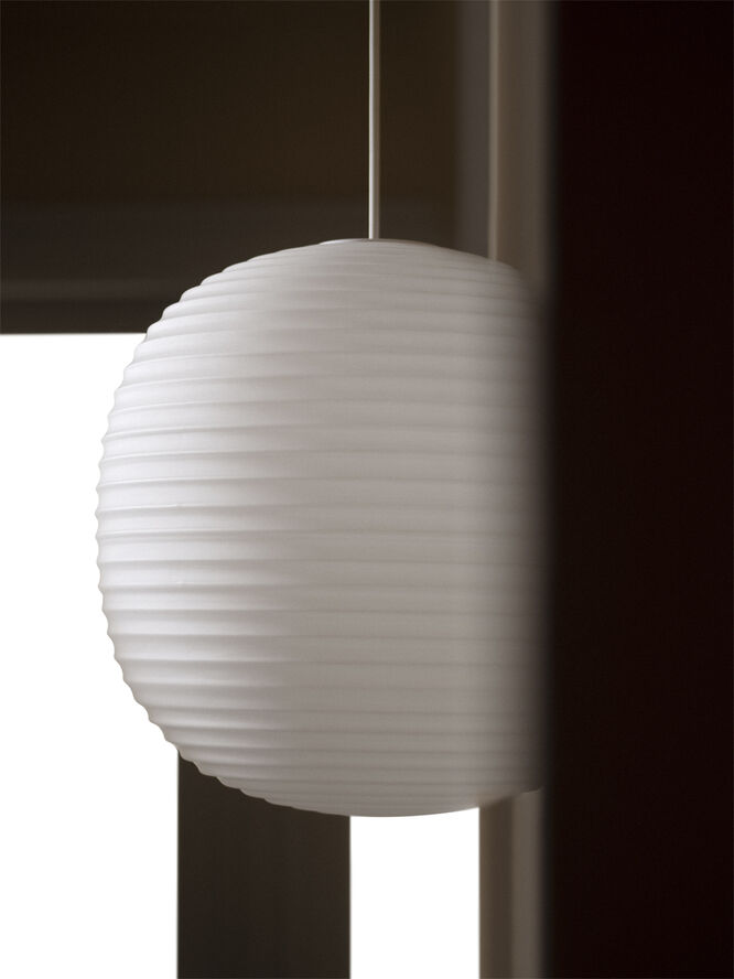 New Works Lantern Pendant Ø30 Frosted white