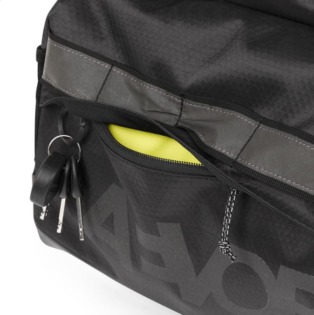 TRIPLE BIKE BAG Velo-Umhängetasche  schwarz  24L