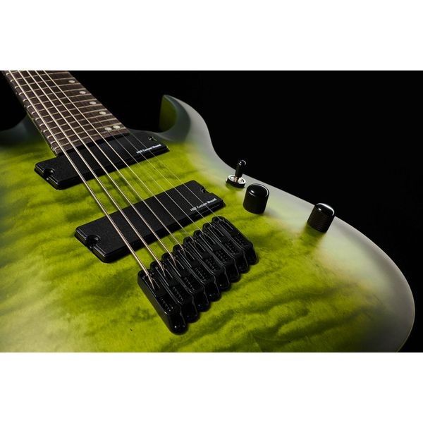 Harley Benton MultiScale-8 QEB Bundle