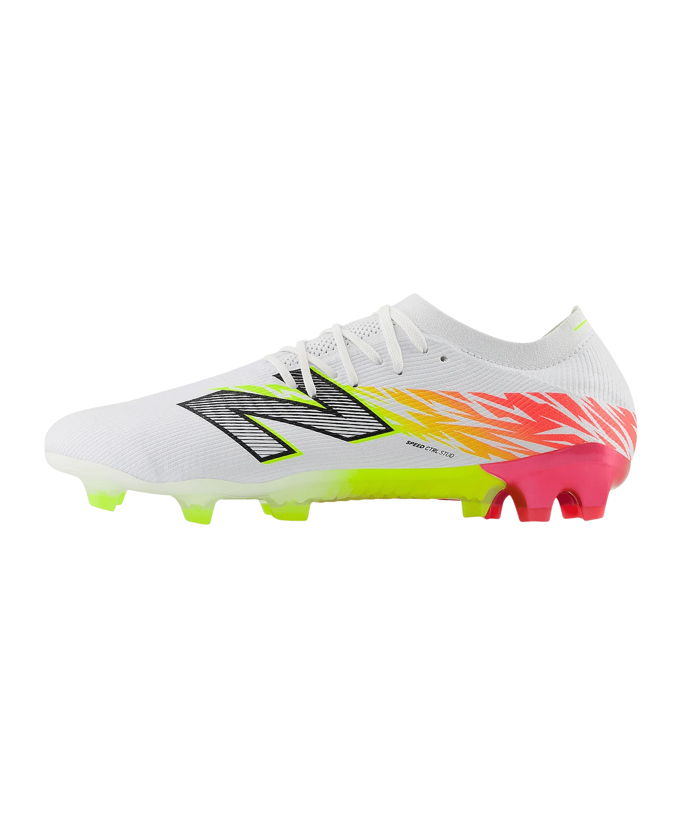 New Balance Furon Elite V8 FG Flash Point Weiss FIB8