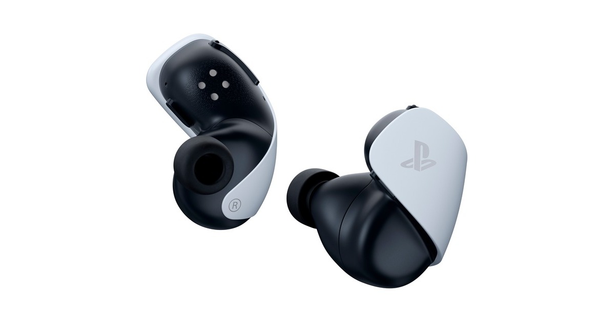 SonyPULSE Explore draadloze oortjes in-ear   (Wit/zwart, PlayStation 5 | PlayStation Link | Bluetooth)