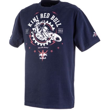 T-Shirt manches courtes Kini Red Bull GEAR NIGHT SKY - Bleu