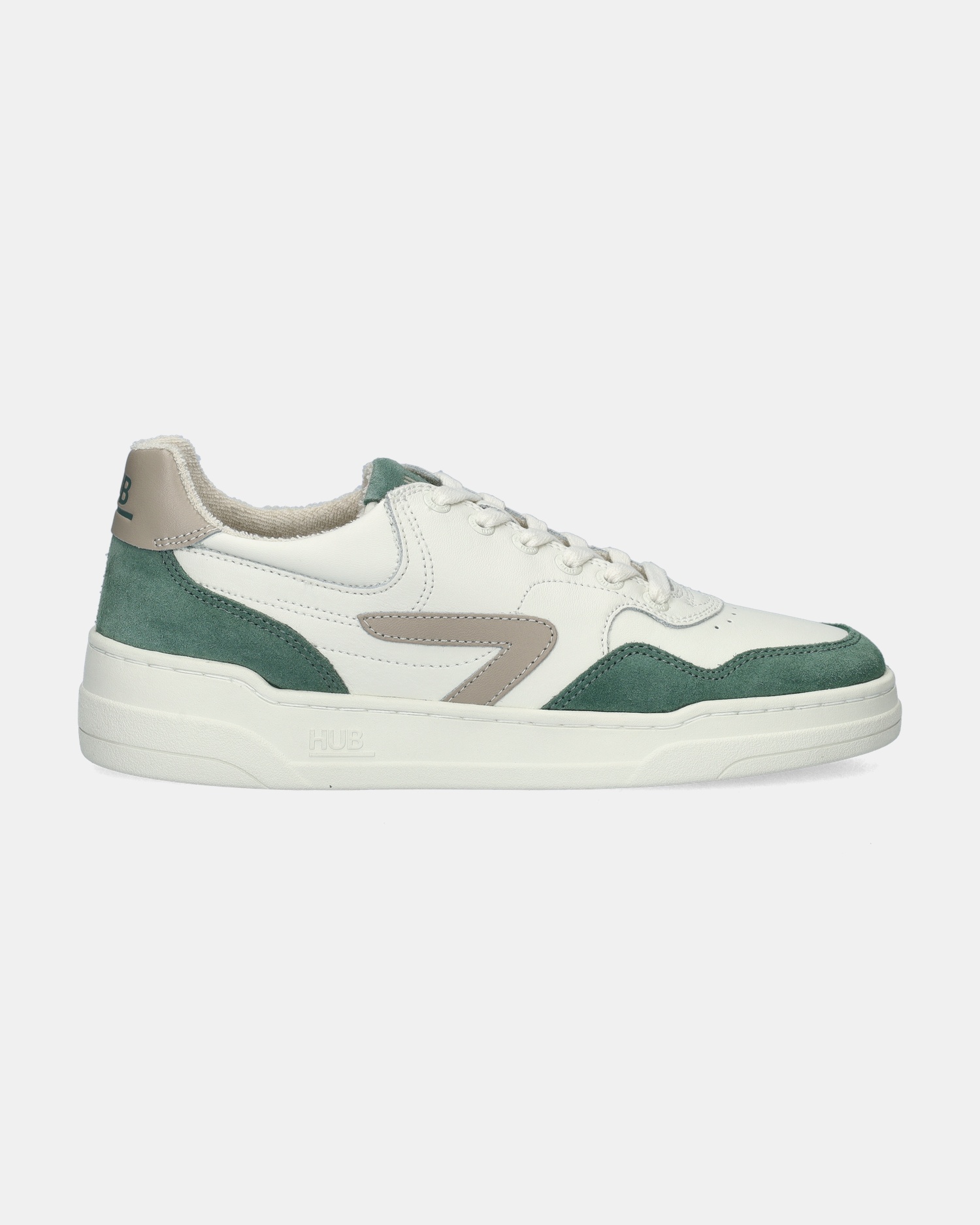 Hub Court Men Lage sneakers  - groen