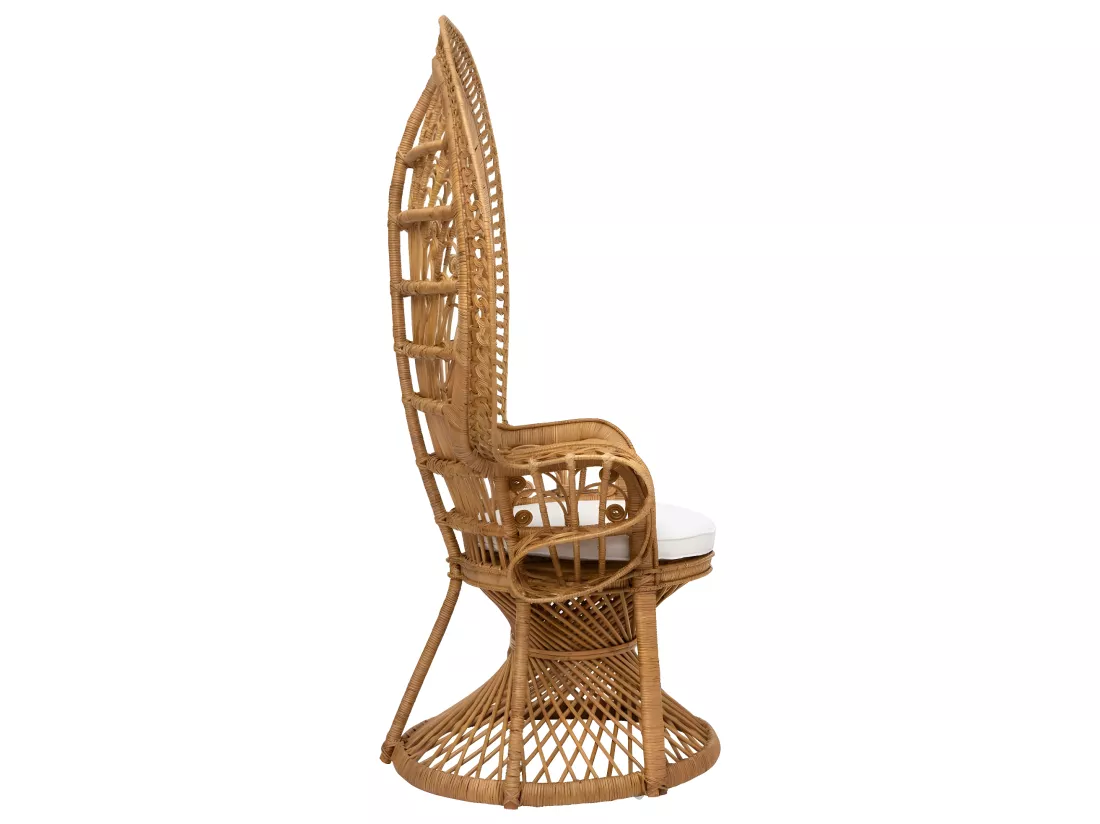 Fauteuil en Rotin naturel H 150 cm