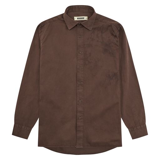 Woodbird Yuzo Antic Skjorte, Brun, L
