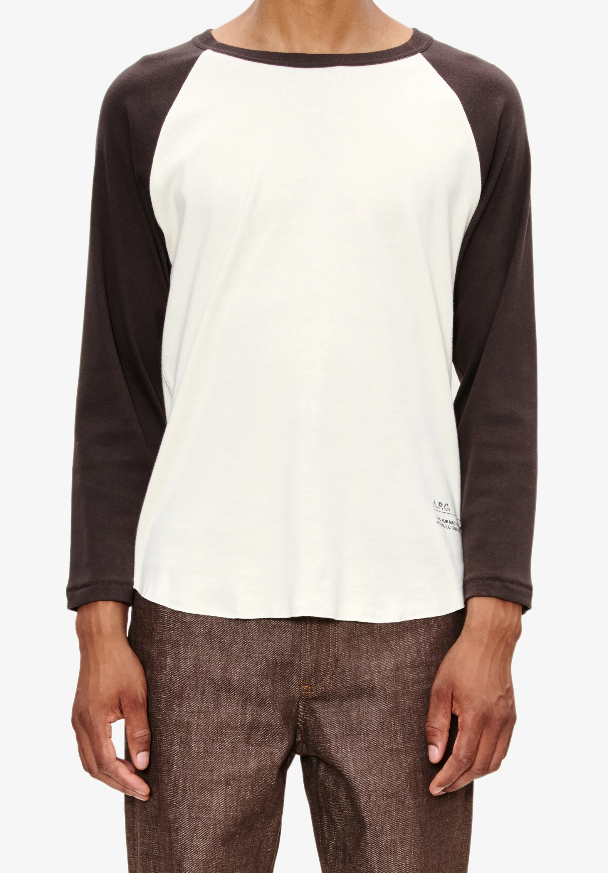 T-Shirt Quarter - Beige/marron