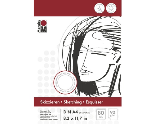Marabu schetsboek DIN A4