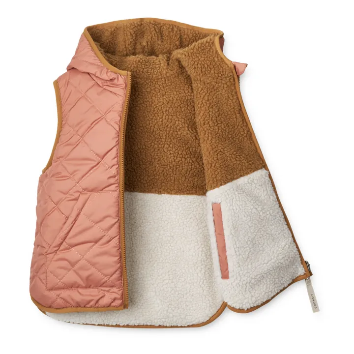 Liewood Veste Sans Manches Réversible Matières Recyclées Diana | Rose
