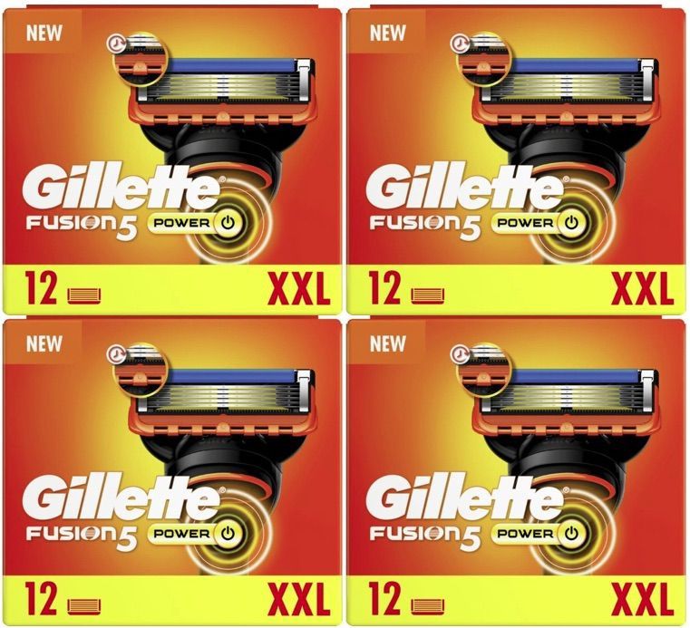 Gillette Fusion5 Power 48 Scheermesjes