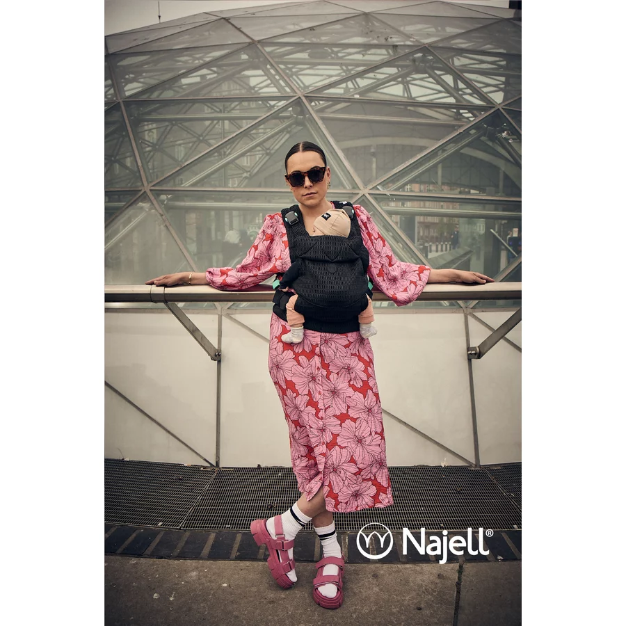 Najell Babytrage Rise Jet Black