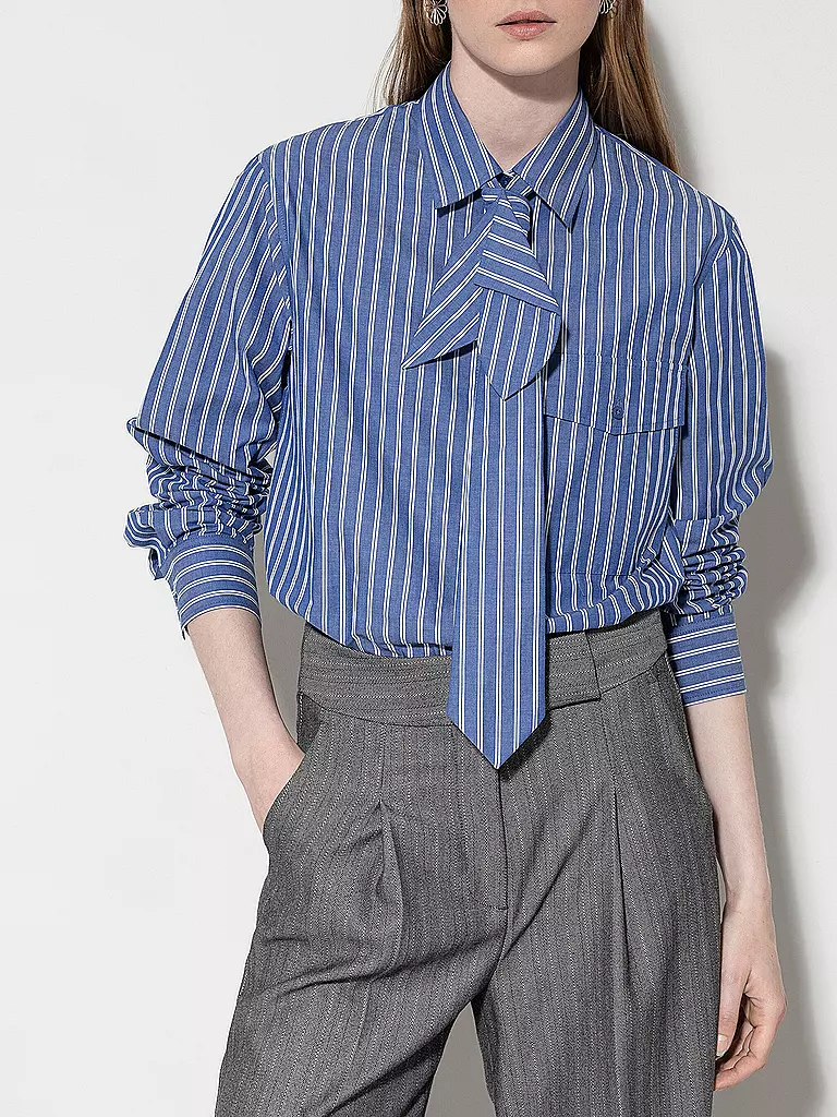 LUISA CERANO Bluse blau