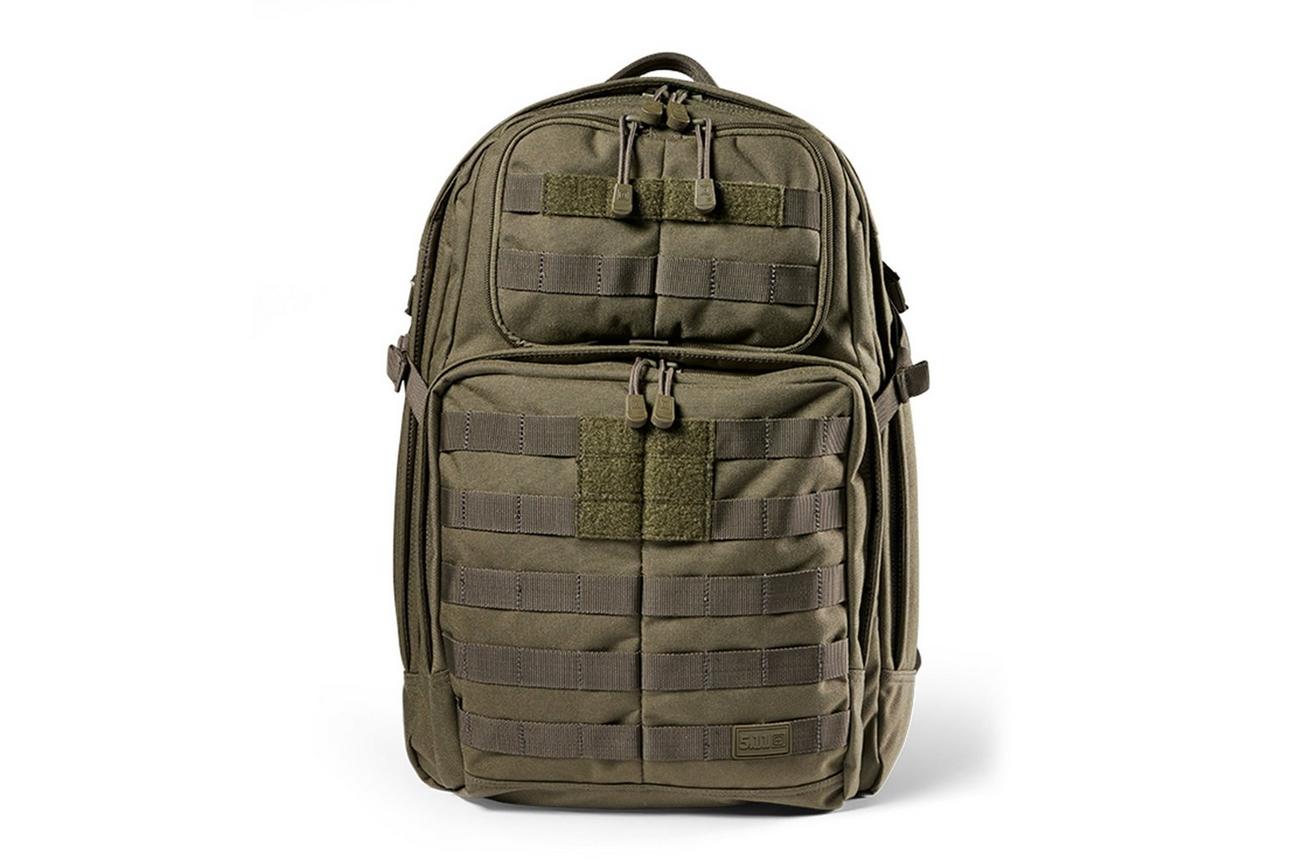 5.11 Rush 24 2.0 Backpack, groen, rugzak met MOLLE-web
