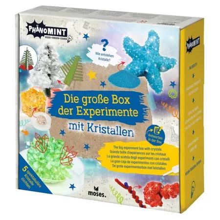 moses. PhänoMINT Die große Box der Experimente mit Kristallen