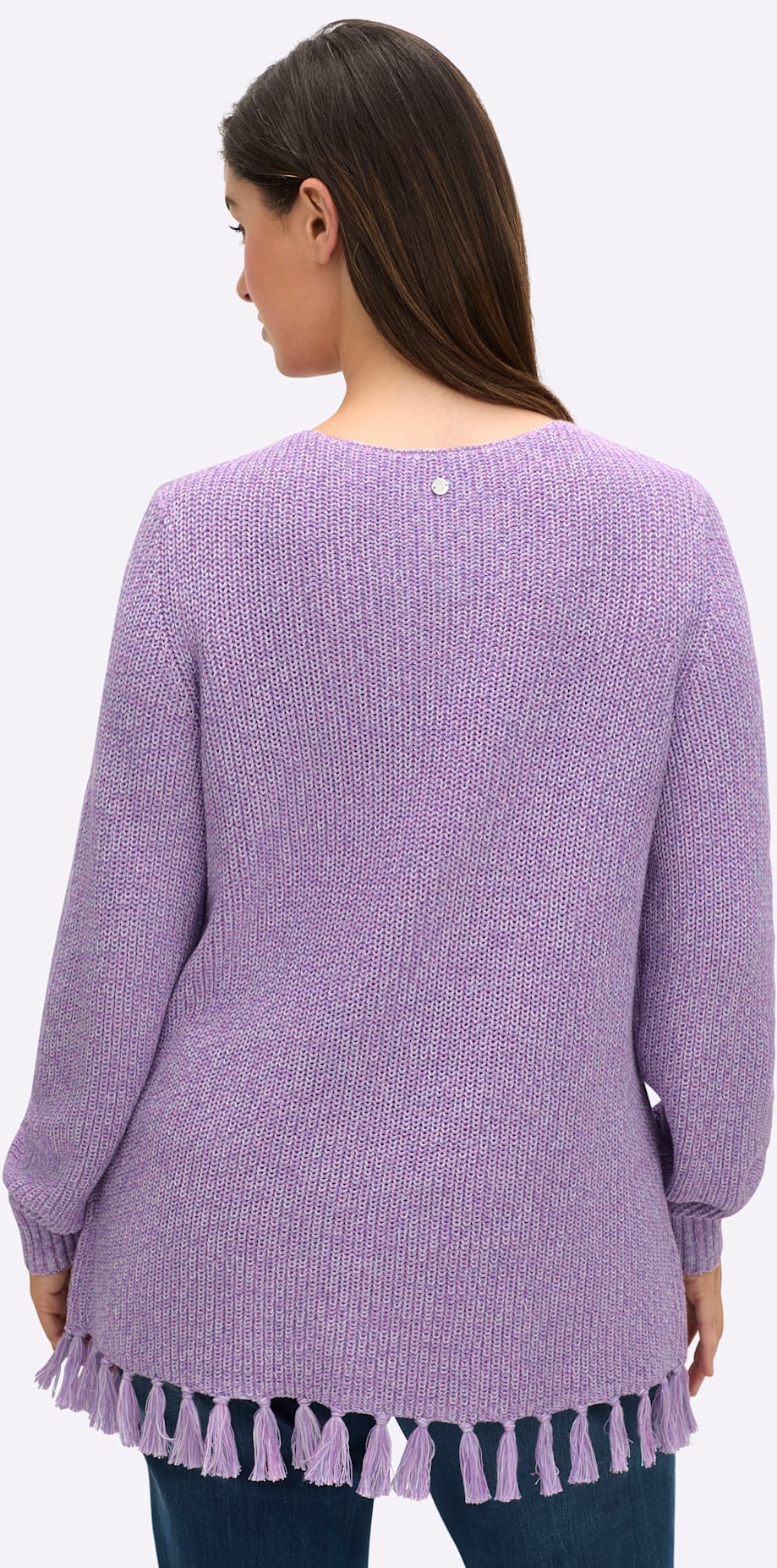 Sheego V-Ausschnitt-Pullover »Pullover«
