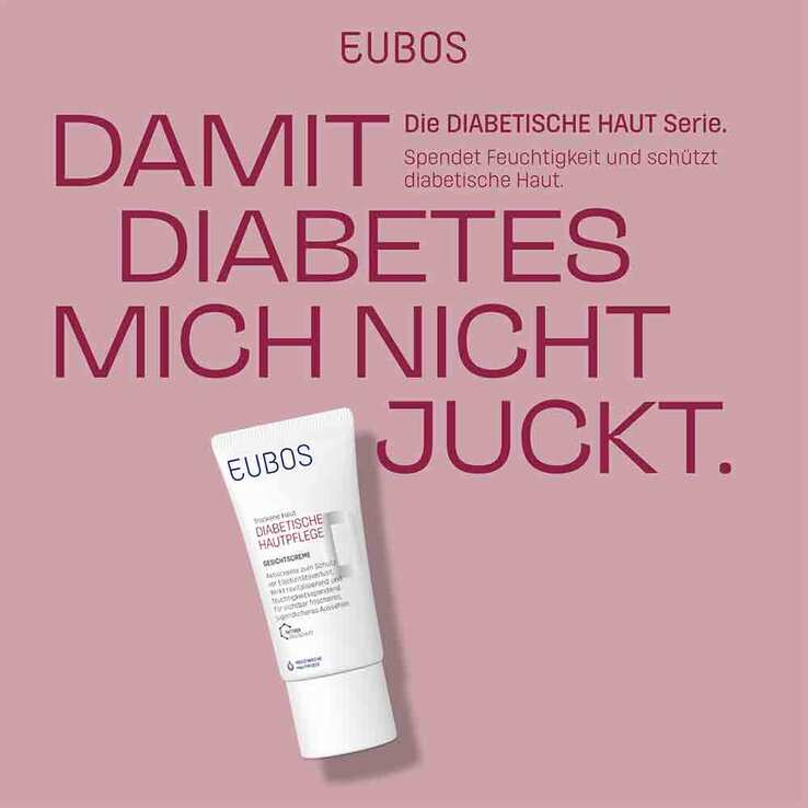 Eubos Diabetes Haut Gesicht Creme, 50 ml