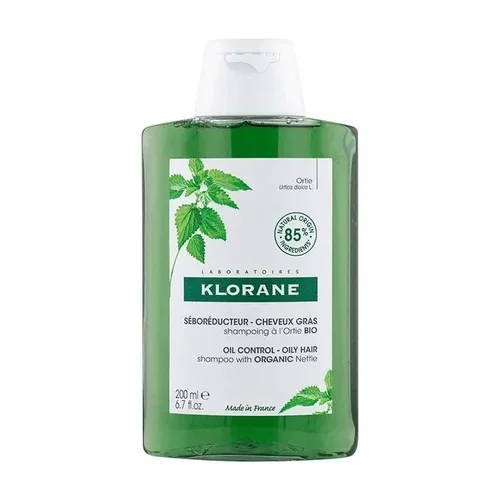 Ortie - Shampoing Séboréducteur à l'Ortie BIO - Cheveux gras - Klorane - 200ml