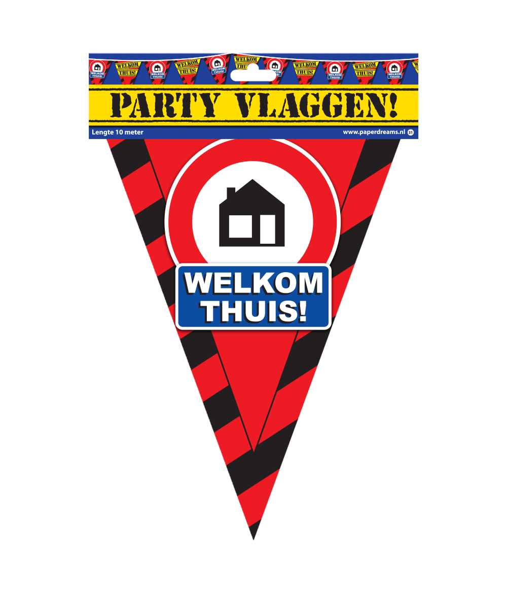 Welkom Thuis Slingers Verkeersbord 10m