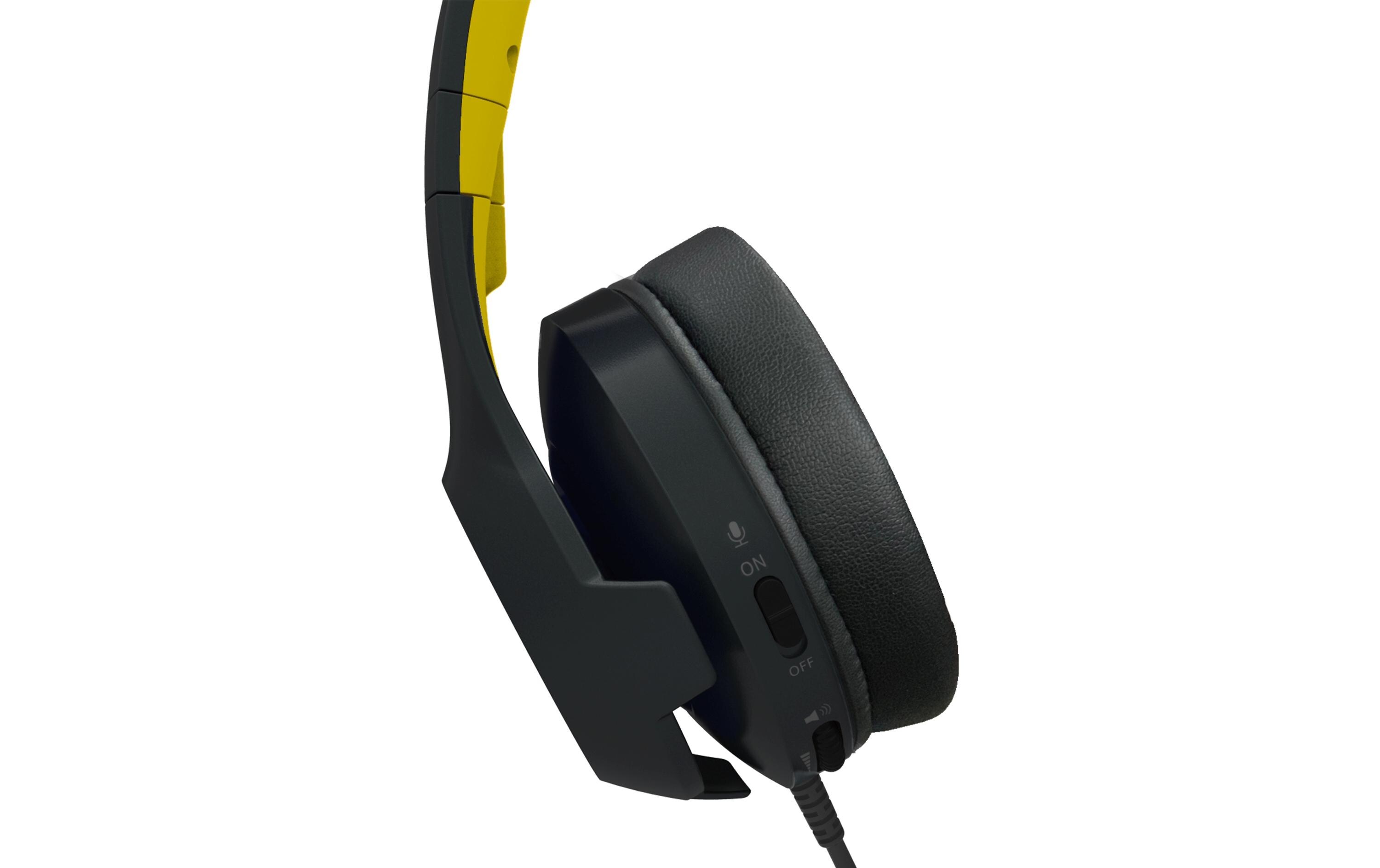 Headset Pikachu – Cool SchwarzKomfortables Gaming-Headset für die Switch im Pokémon Design