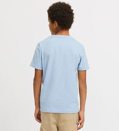 Jack & Jones T-Shirt - JjSimon - Chambray Blue/BIG