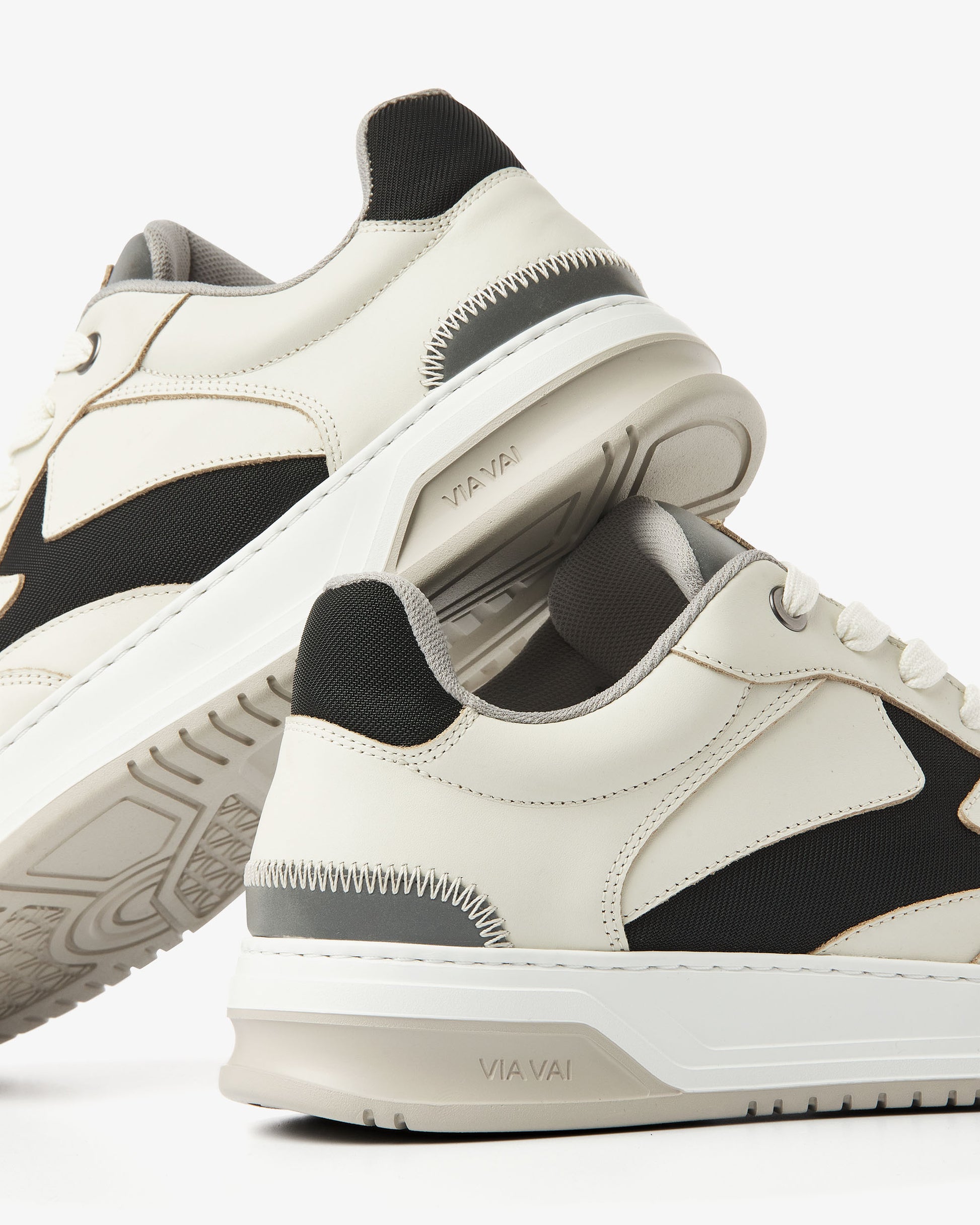 VIA VAI beige heren sneakers Jay Randy