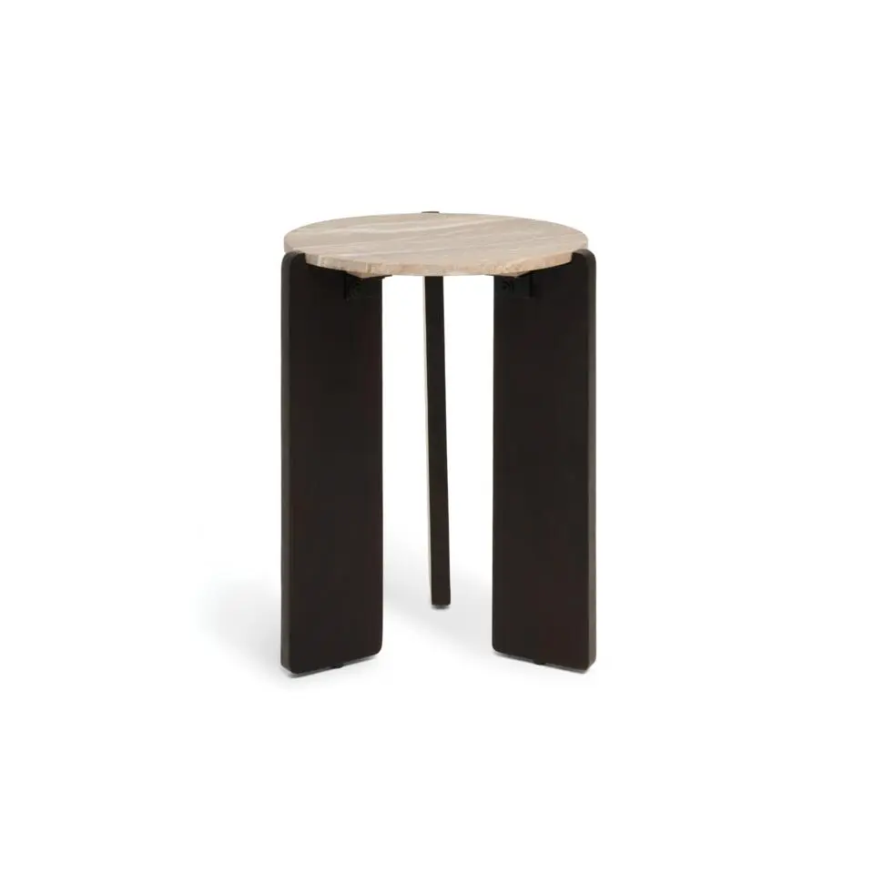 Bijzettafel Lila - Donkerbruin