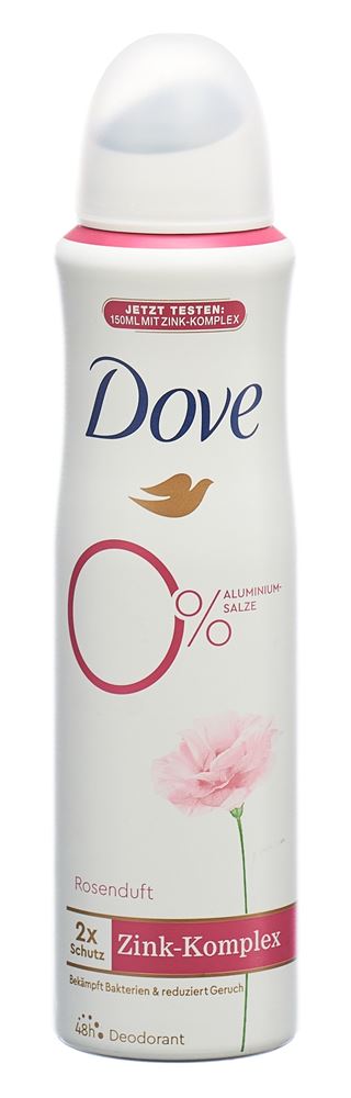 DOVE Deodorant Aerosol Spray<br>150 ml, Aerosol Spray, Aerosol, 0% Rosenduft