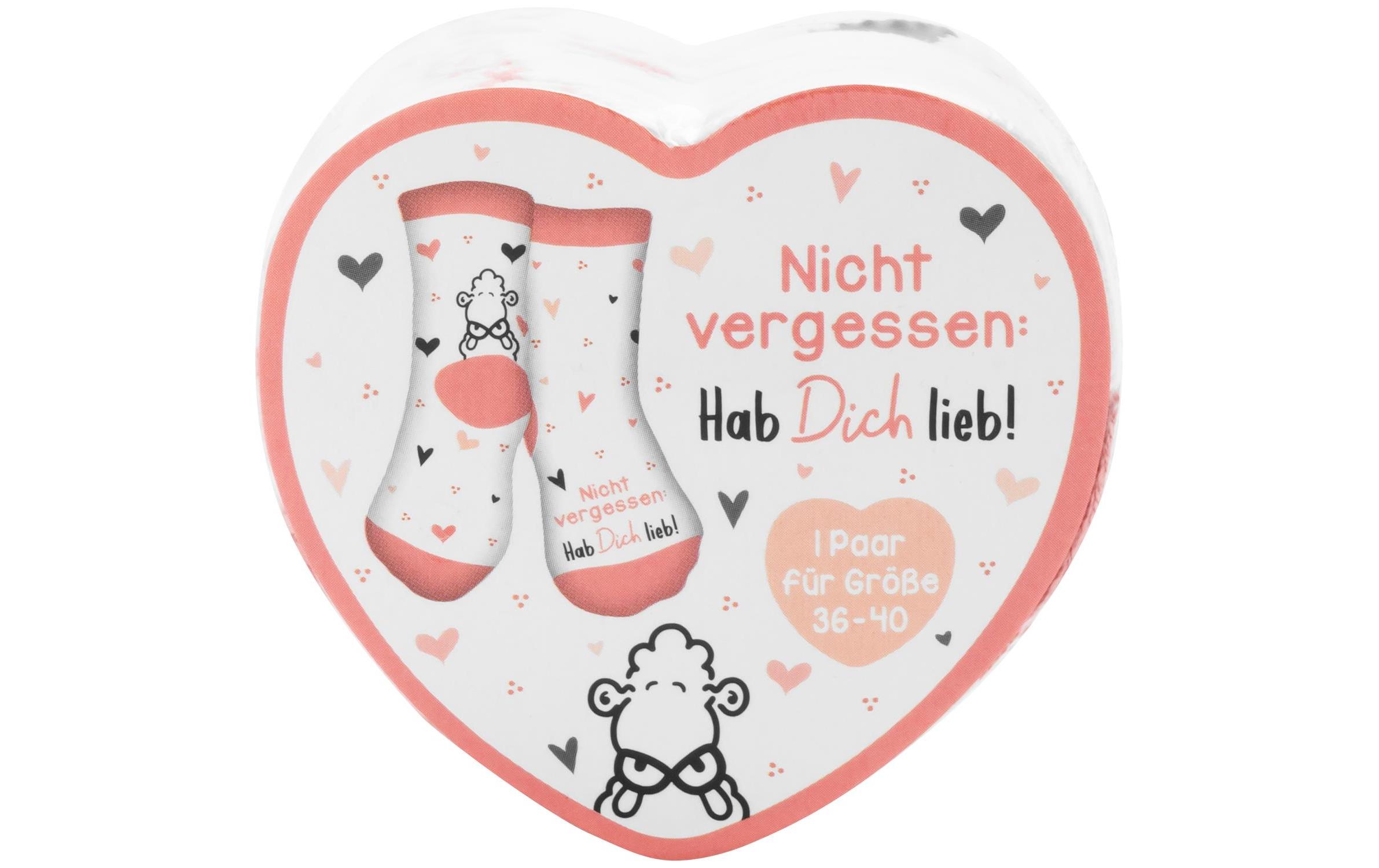 Socken Nicht vergessen Grösse 36 - 40Zaubersocken