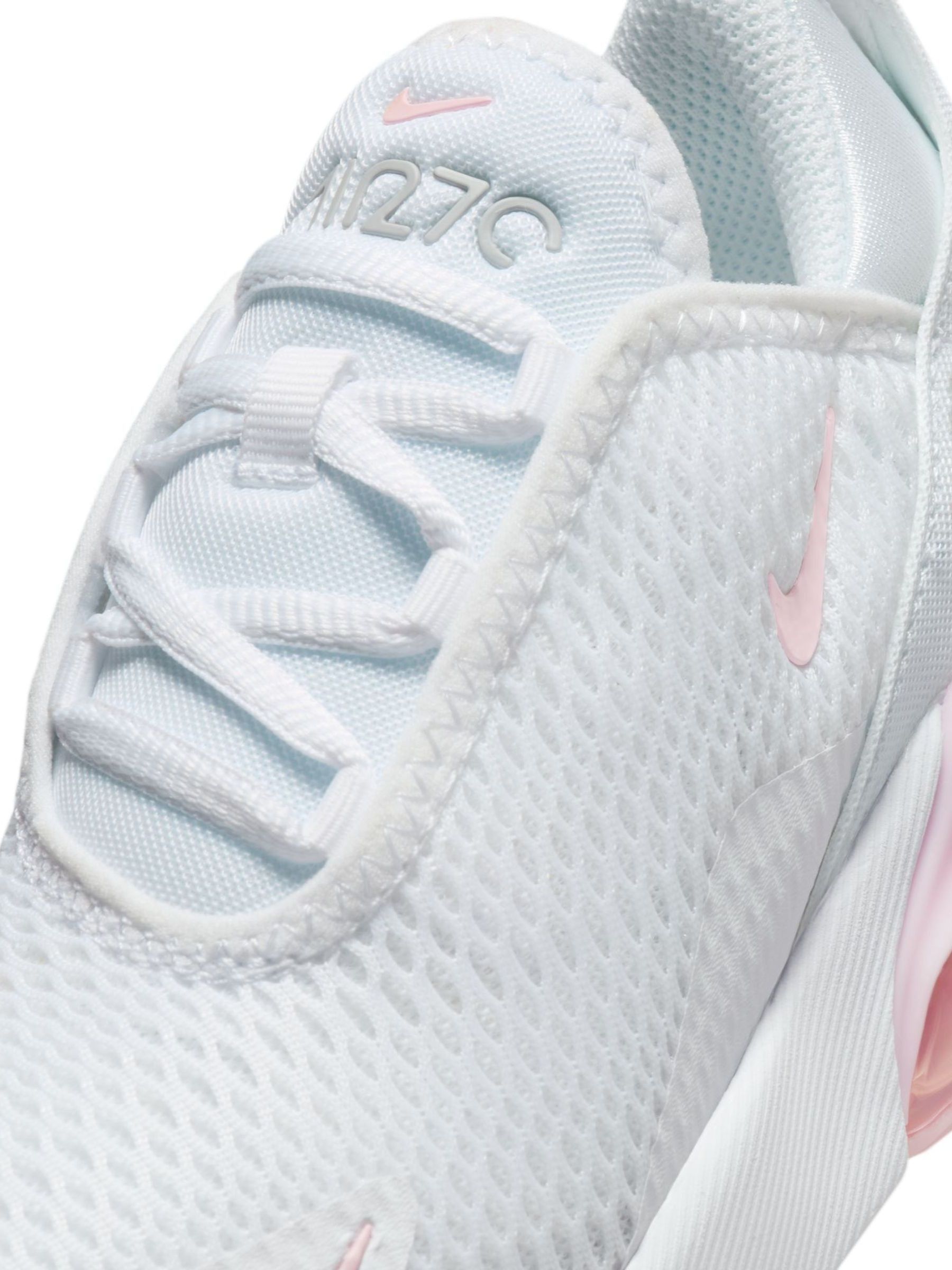 Wit/roze schuim - Nike Junior Air Max 270 sneakers